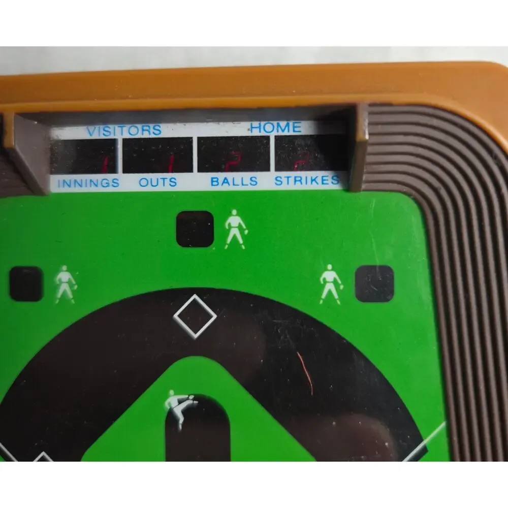 Vintage Matte Tested And Working Classic Baseball Handheld Game 2001 Pre-owned